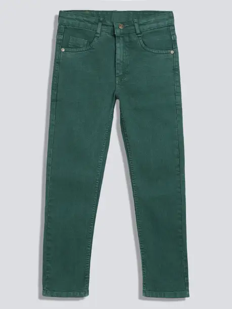 Boys Slim Mid Rise Jeans Pant - Image 7