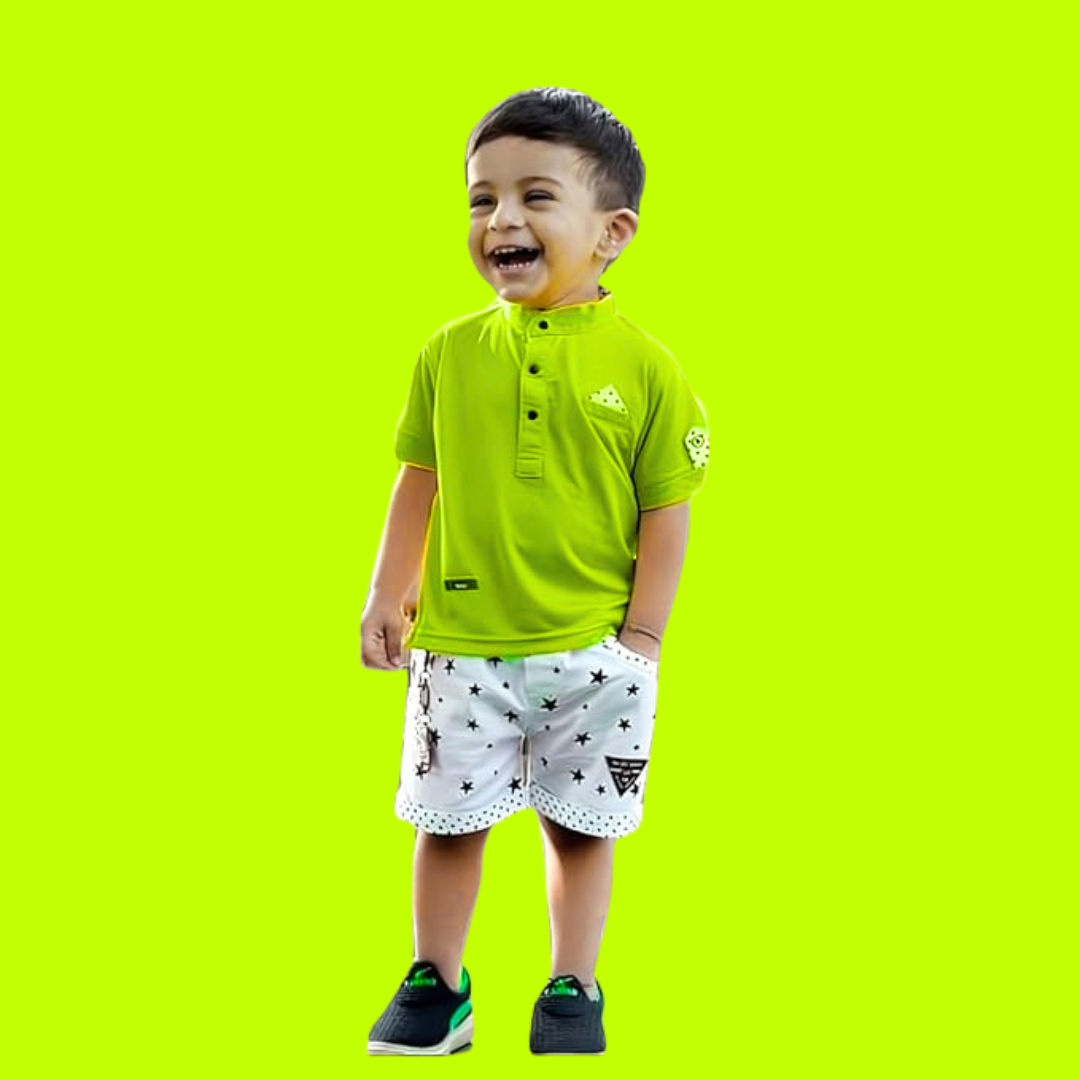 Night Country Boys T-Shirt and Shorts Set | Regular & casual Outfit | Modern & Stylish Dress | for Boy's - Image 4