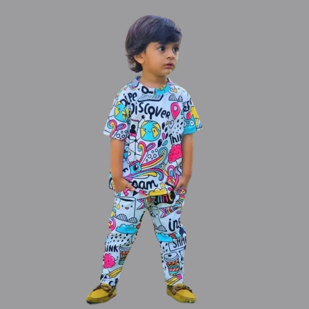 Boys Casual T-shirt Shorts - Image 4