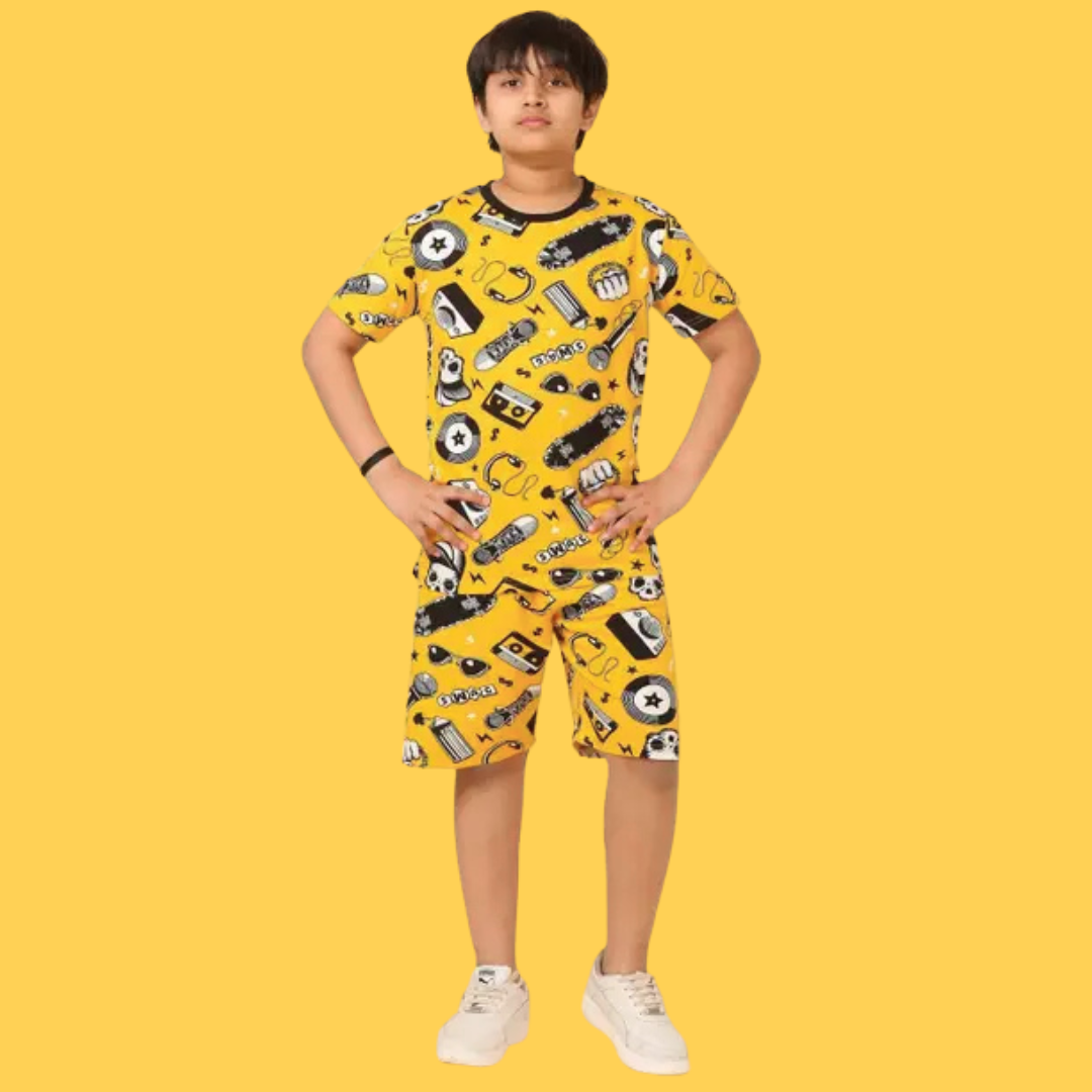 Boys Casual T-shirt Shorts - Image 3