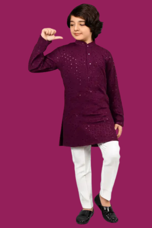 Boys Festive & Party Kurta and Pajama Set