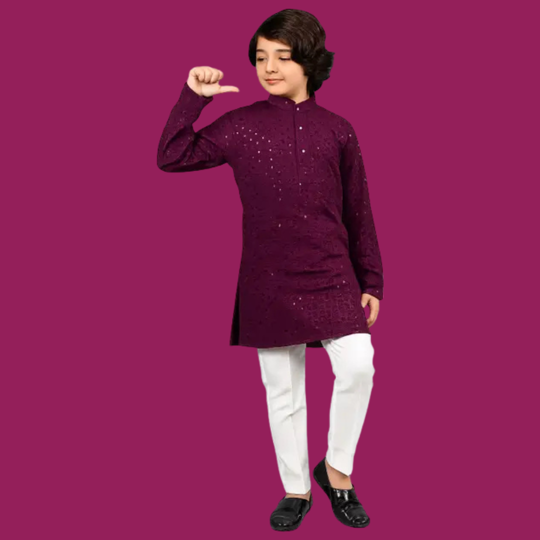 Boys Festive & Party Kurta and Pajama Set