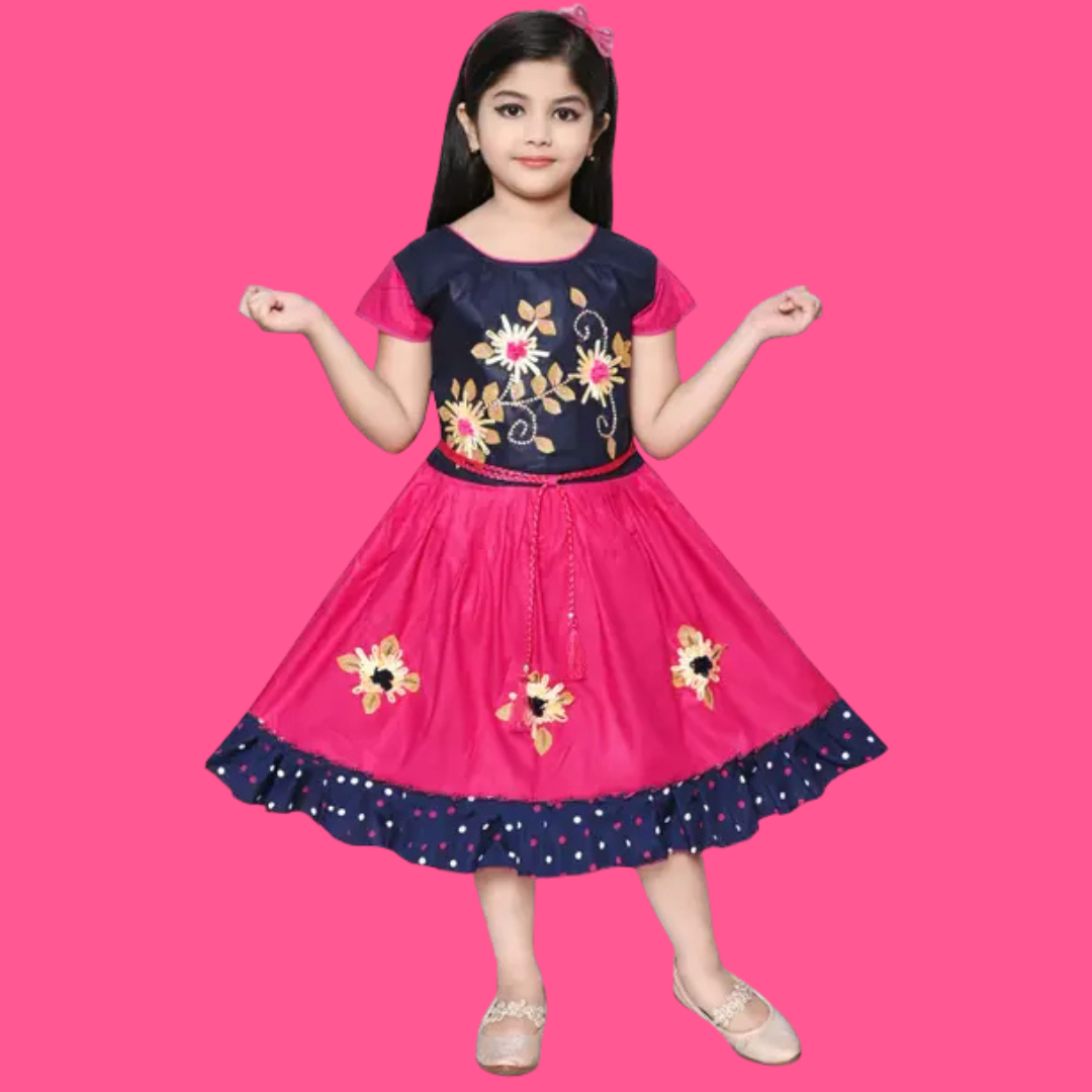 Girls Calf Length Festive/Wedding Dress - Image 2