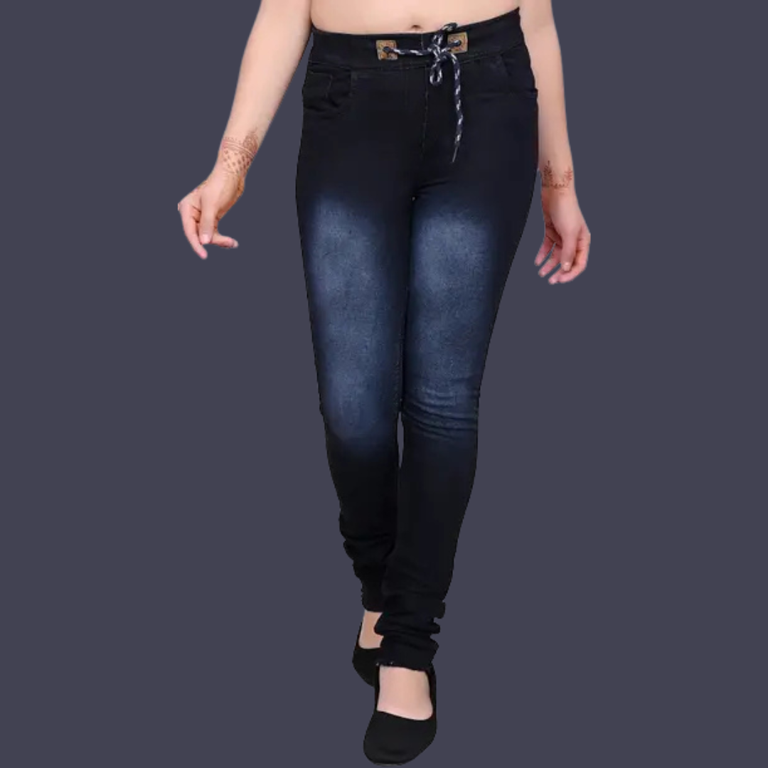 Girls Regular Mid Rise Jeans - Image 4