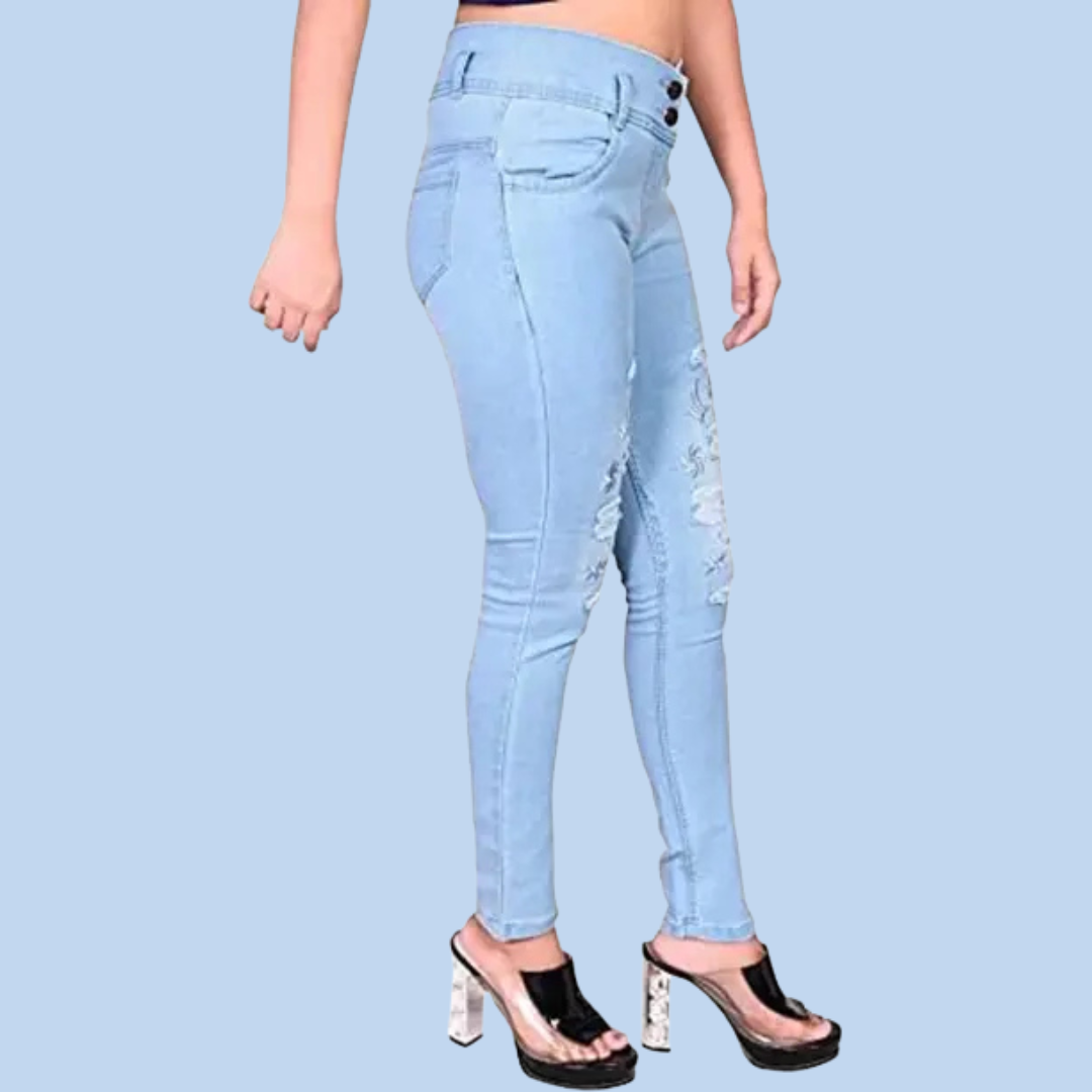 Girls Regular Mid Rise Jeans - Image 3