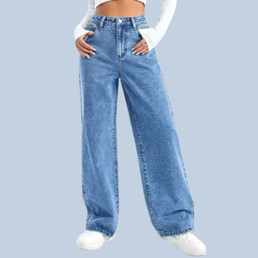 Women Flared Mid Rise Jeans - Image 8