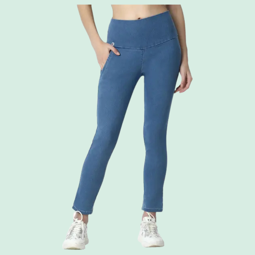 Women Flared Mid Rise Jeans - Image 6