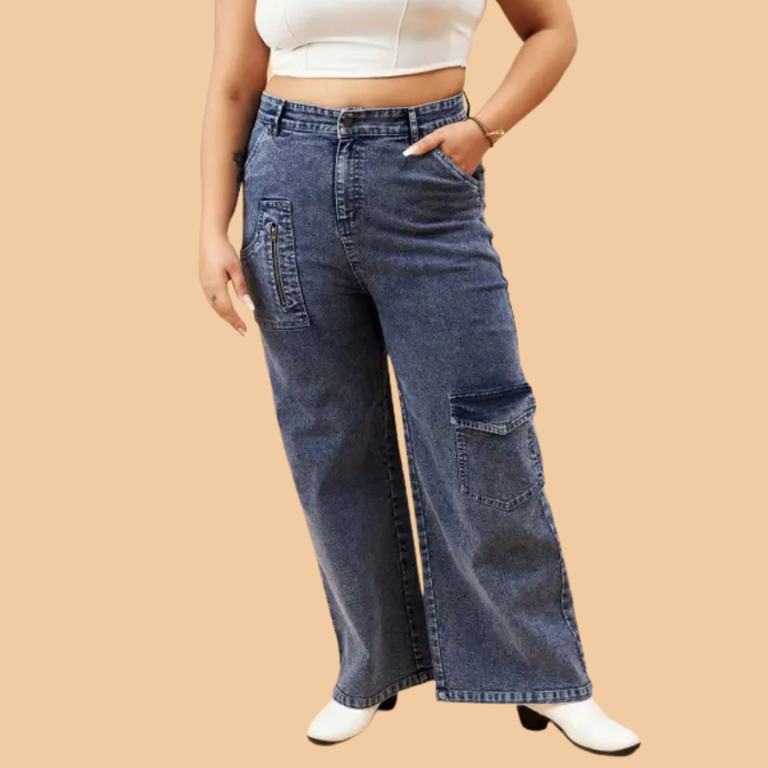 Women Flared Mid Rise Jeans - Image 4