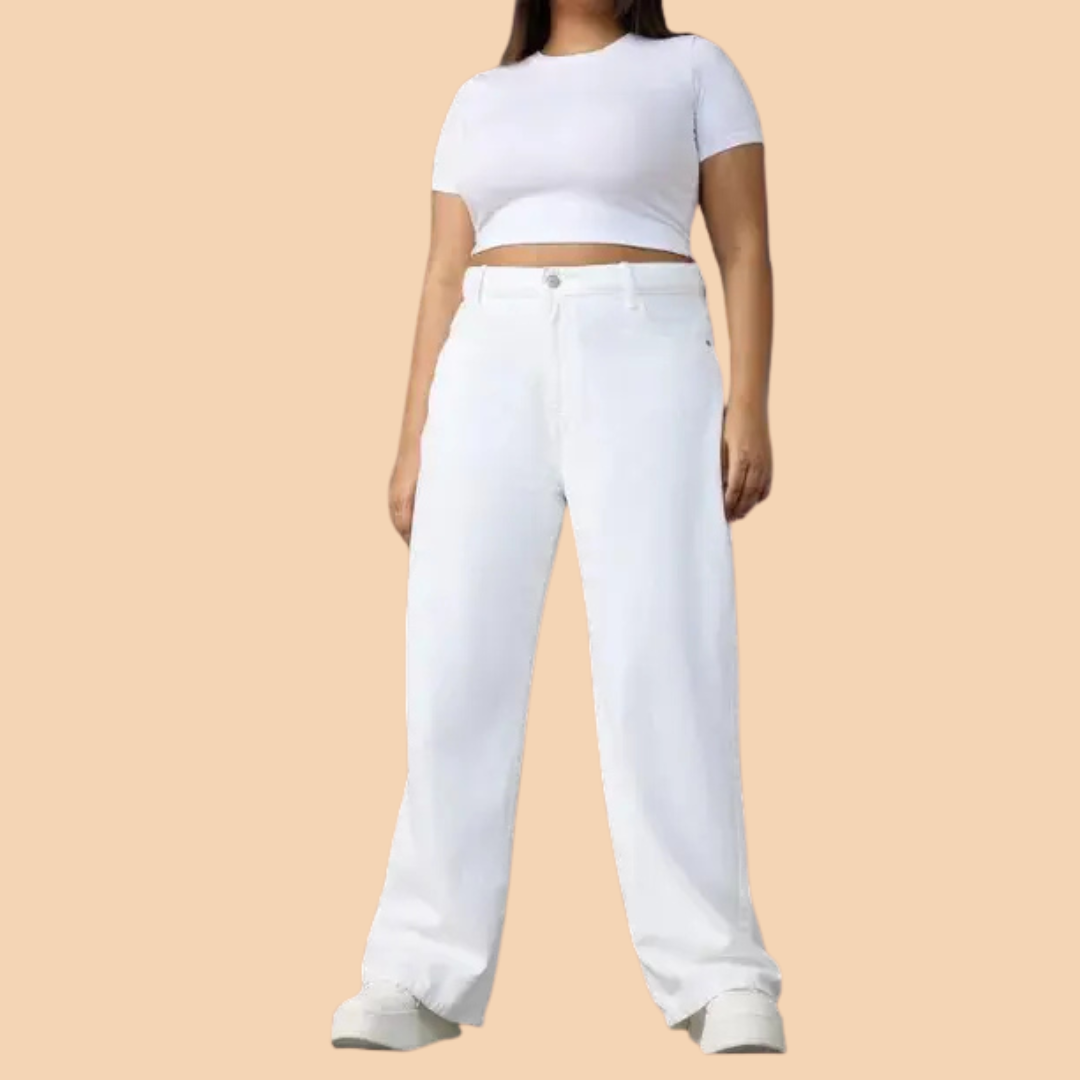 Women Flared Mid Rise Jeans - Image 2