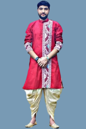 Gouri Collections Men's Embellished Ethnic Dress